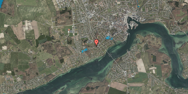 Oversvømmelsesrisiko fra vandløb på Kogtvedvej 2, 5700 Svendborg