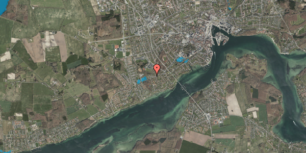 Oversvømmelsesrisiko fra vandløb på Kogtvedvej 16, 5700 Svendborg