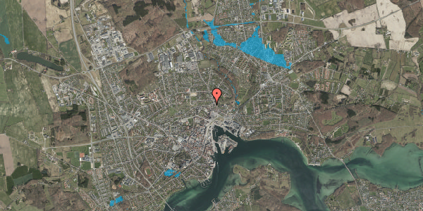 Oversvømmelsesrisiko fra vandløb på Kongebakken 2, st. tv, 5700 Svendborg