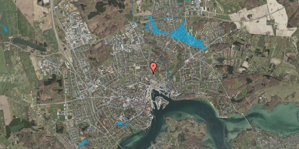 Oversvømmelsesrisiko fra vandløb på Kongebakken 3, 5700 Svendborg