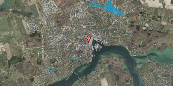 Oversvømmelsesrisiko fra vandløb på Møllergade 33, 5700 Svendborg