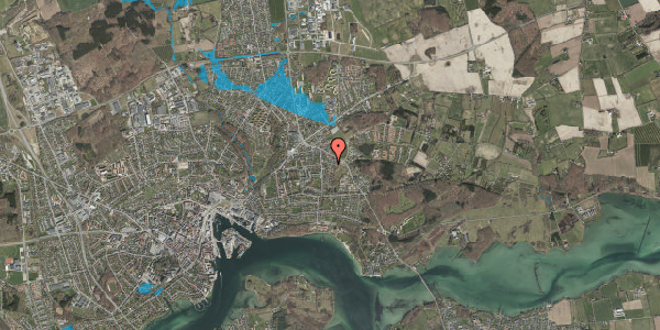 Oversvømmelsesrisiko fra vandløb på Sanddalsvænget 6, 5700 Svendborg