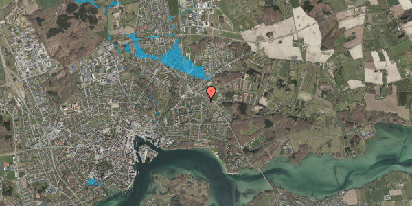Oversvømmelsesrisiko fra vandløb på Sanddalsvænget 7, 5700 Svendborg