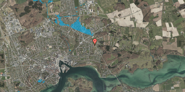 Oversvømmelsesrisiko fra vandløb på Sanddalsvænget 20, 5700 Svendborg