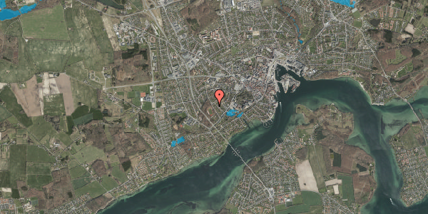 Oversvømmelsesrisiko fra vandløb på Skovvej 29, 5700 Svendborg