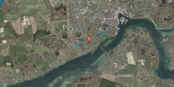 Oversvømmelsesrisiko fra vandløb på Sonnesvej 11, 5700 Svendborg
