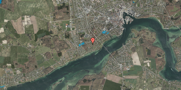 Oversvømmelsesrisiko fra vandløb på Sonnesvej 20, 5700 Svendborg