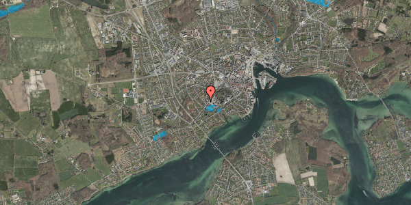Oversvømmelsesrisiko fra vandløb på Søkildevej 2, 5700 Svendborg
