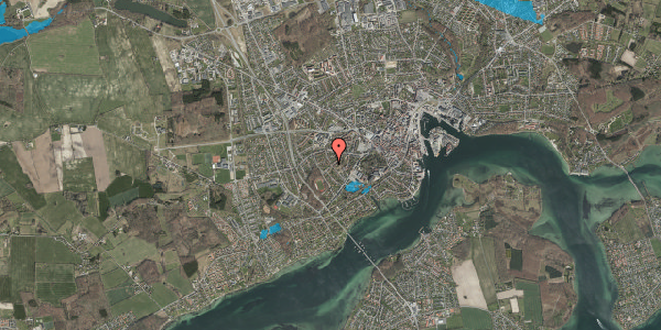 Oversvømmelsesrisiko fra vandløb på Søkildevej 23, 5700 Svendborg
