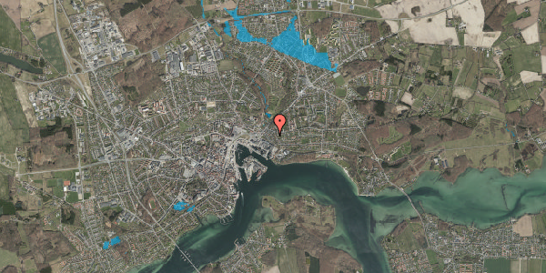 Oversvømmelsesrisiko fra vandløb på Thyrasvej 3, 5700 Svendborg