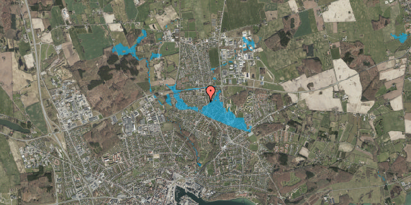 Oversvømmelsesrisiko fra vandløb på Tvedvej 119, 5700 Svendborg