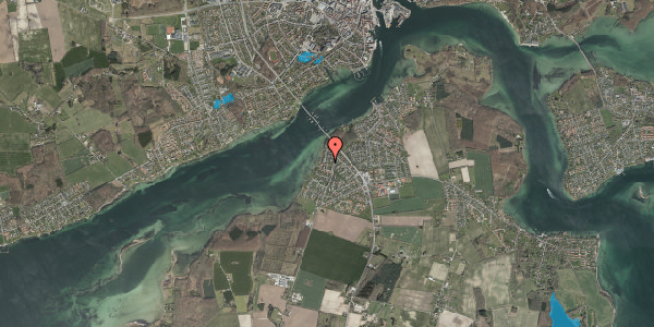 Oversvømmelsesrisiko fra vandløb på Vitus Berings Vej 8, 5700 Svendborg