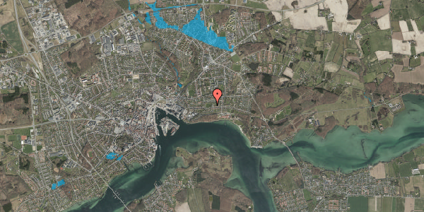 Oversvømmelsesrisiko fra vandløb på Øksenbjergvej 51, 5700 Svendborg