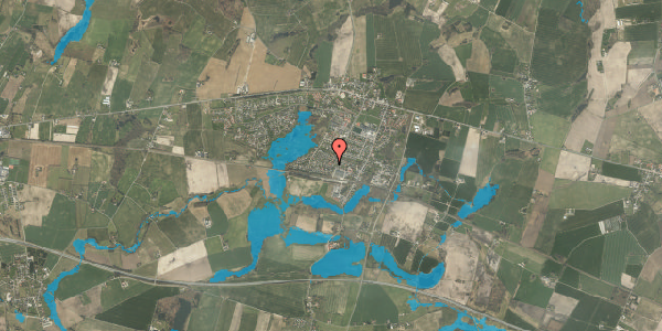 Oversvømmelsesrisiko fra vandløb på Lundsager 32A, 5540 Ullerslev