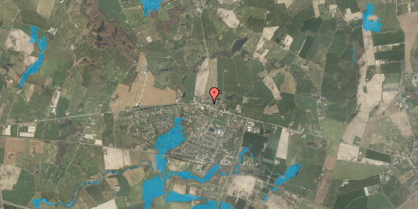 Oversvømmelsesrisiko fra vandløb på Odensevej 20, 5540 Ullerslev