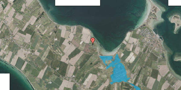 Oversvømmelsesrisiko fra vandløb på Borgnæsvej 4, . 7, 5970 Ærøskøbing