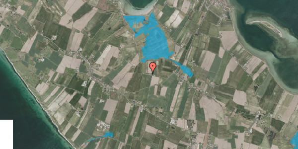 Oversvømmelsesrisiko fra vandløb på Snekkemose 12, 5970 Ærøskøbing
