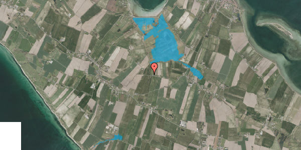 Oversvømmelsesrisiko fra vandløb på Snekkemose 20, 5970 Ærøskøbing