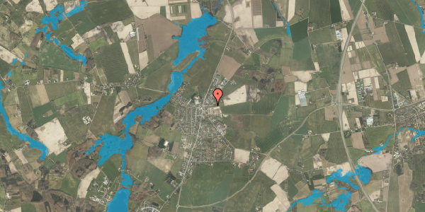 Oversvømmelsesrisiko fra vandløb på Bøgevej 12, 5792 Årslev