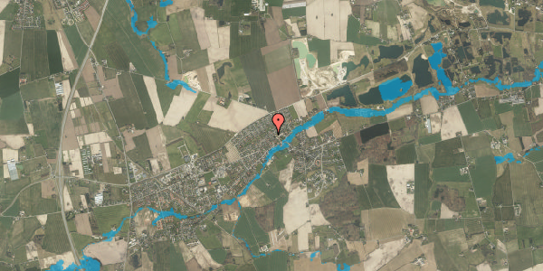 Oversvømmelsesrisiko fra vandløb på Kløvervej 17, 5792 Årslev