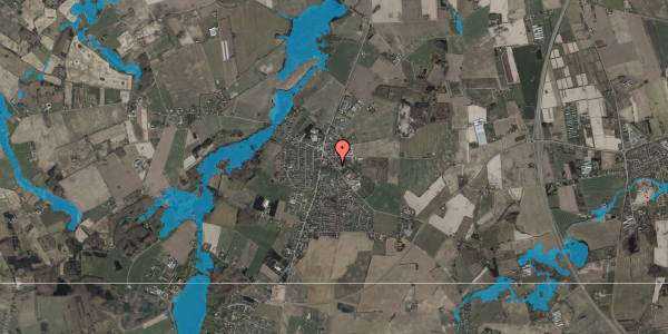 Oversvømmelsesrisiko fra vandløb på Lumbyvej 23, 5792 Årslev