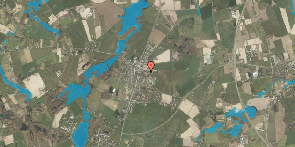 Oversvømmelsesrisiko fra vandløb på Lumbyvej 64C, 5792 Årslev
