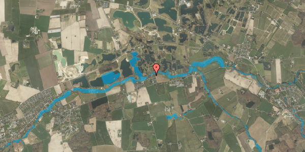 Oversvømmelsesrisiko fra vandløb på Møllevej 2, 5792 Årslev