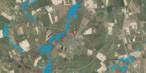 Oversvømmelsesrisiko fra vandløb på Pilevej 3, 5792 Årslev