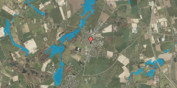 Oversvømmelsesrisiko fra vandløb på Pilevej 40, 5792 Årslev