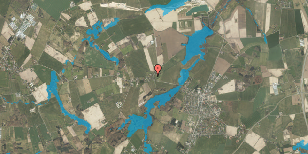Oversvømmelsesrisiko fra vandløb på Stenløsegyden 4, 5792 Årslev