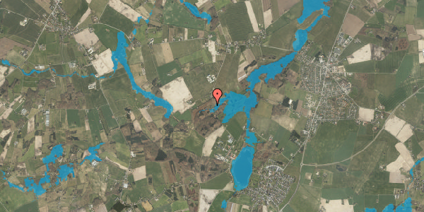 Oversvømmelsesrisiko fra vandløb på Søgårdsvej 22, 5792 Årslev
