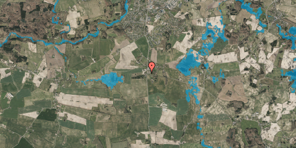 Oversvømmelsesrisiko fra vandløb på Assensvej 35, 5560 Aarup