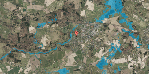 Oversvømmelsesrisiko fra vandløb på Vestergade 30, 5560 Aarup