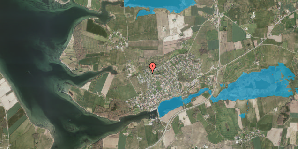 Oversvømmelsesrisiko fra vandløb på Drosselvej 3, 6440 Augustenborg