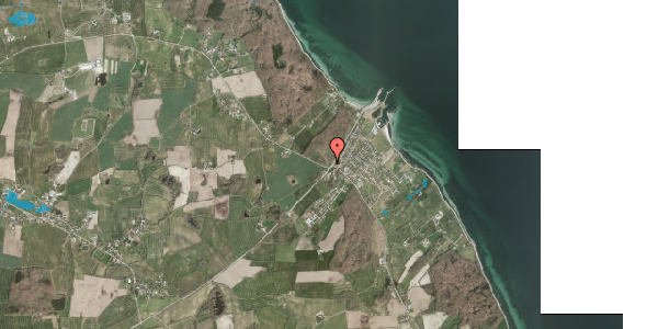 Oversvømmelsesrisiko fra vandløb på Færgevej 6, 6440 Augustenborg