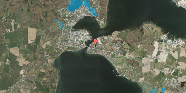 Oversvømmelsesrisiko fra vandløb på Reefslagervænget 9, 6320 Egernsund