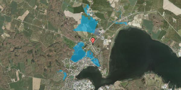 Oversvømmelsesrisiko fra vandløb på Slotsbakken 17, 6300 Gråsten