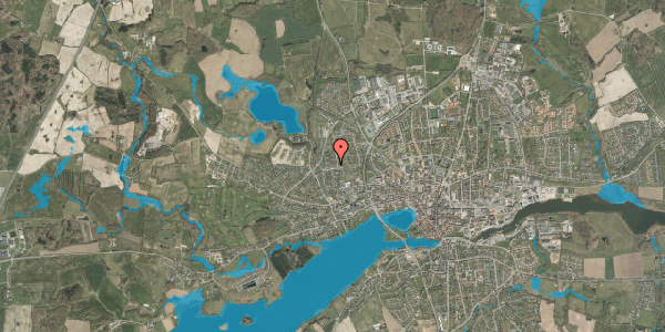 Oversvømmelsesrisiko fra vandløb på Fasanvej 28, 6100 Haderslev