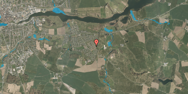 Oversvømmelsesrisiko fra vandløb på Lindøvej 114, 6100 Haderslev