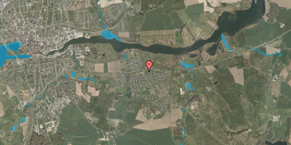 Oversvømmelsesrisiko fra vandløb på Lundingvej 3, 6100 Haderslev