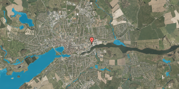 Oversvømmelsesrisiko fra vandløb på Nordhavnsvej 4, 6100 Haderslev