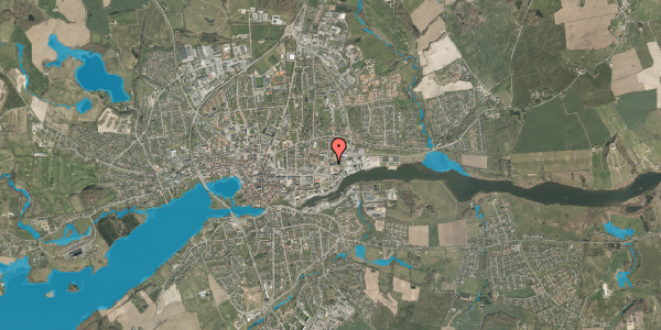 Oversvømmelsesrisiko fra vandløb på Nordhavnsvej 5A, 6100 Haderslev