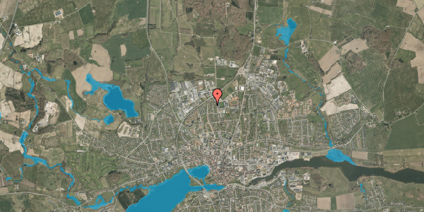 Oversvømmelsesrisiko fra vandløb på P.A. Madvigs Vej 27, 1. , 6100 Haderslev
