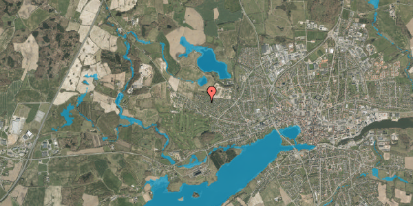 Oversvømmelsesrisiko fra vandløb på Rosenbakken 22, 6100 Haderslev