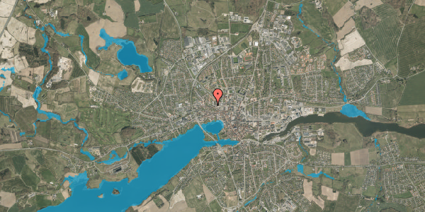 Oversvømmelsesrisiko fra vandløb på Slagtergade 22, 1. tv, 6100 Haderslev