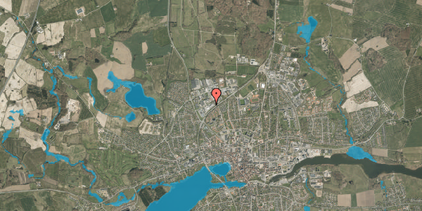 Oversvømmelsesrisiko fra vandløb på Sverigesvej 6, 6100 Haderslev