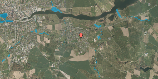 Oversvømmelsesrisiko fra vandløb på Tåsingevej 22, 6100 Haderslev