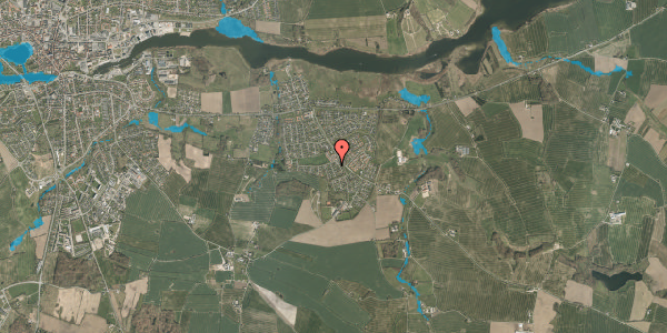 Oversvømmelsesrisiko fra vandløb på Tåsingevej 27, 6100 Haderslev