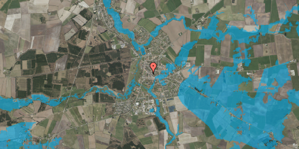 Oversvømmelsesrisiko fra vandløb på Markedsgade 26A, 6240 Løgumkloster