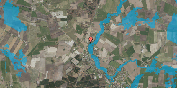 Oversvømmelsesrisiko fra vandløb på Nørregade 22, 6240 Løgumkloster